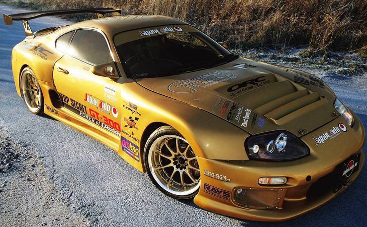 3rd TOYOTA SUPRA GT-300 (BY TOP SECRET)