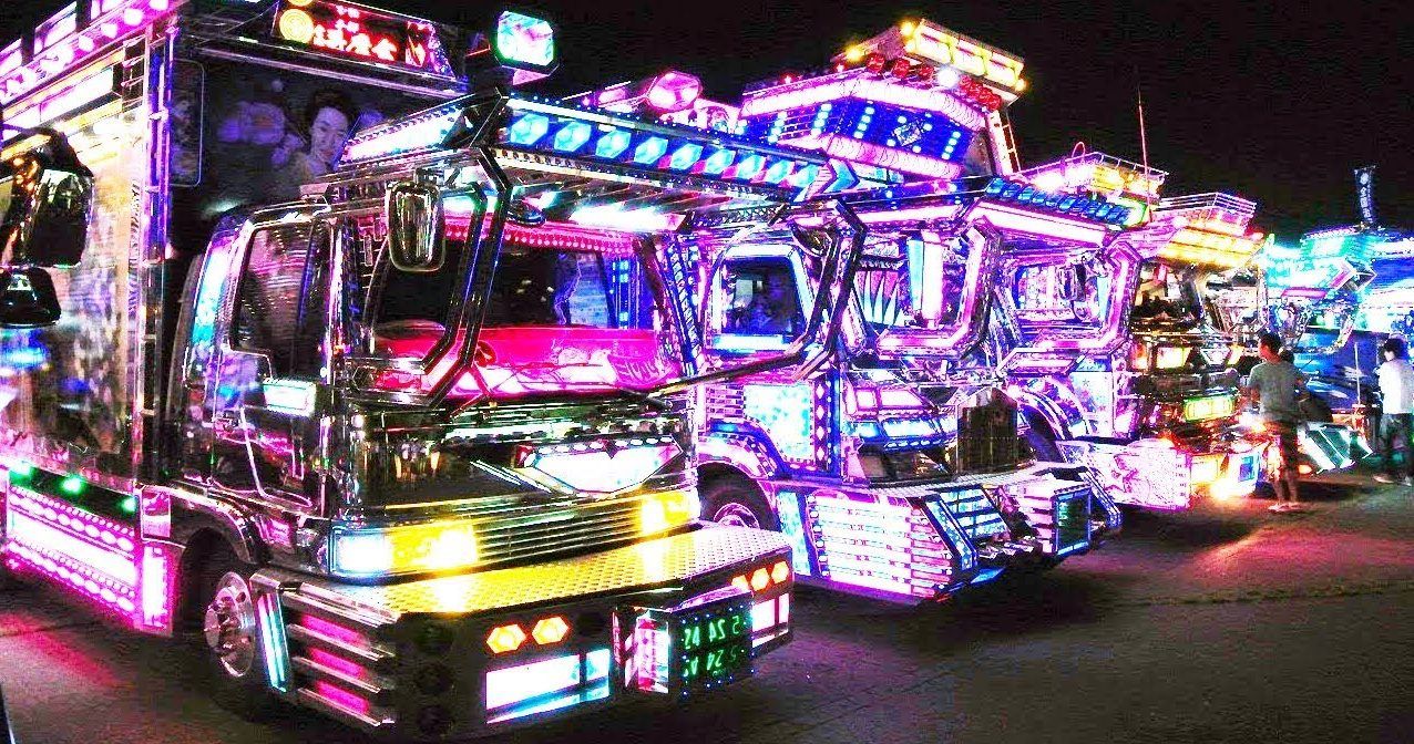 20 Of The Strangest But Cool  Dekotora Trucks HotCars