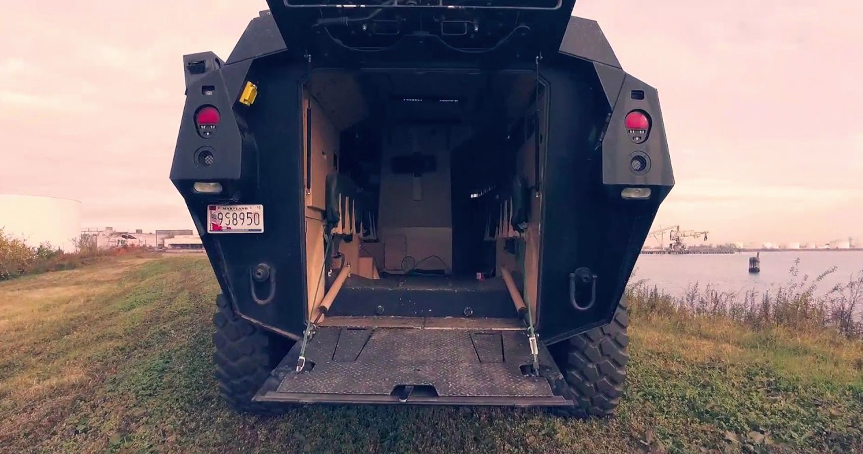 This 8X8 Amphibious APC Is A Street Legal Military Truck