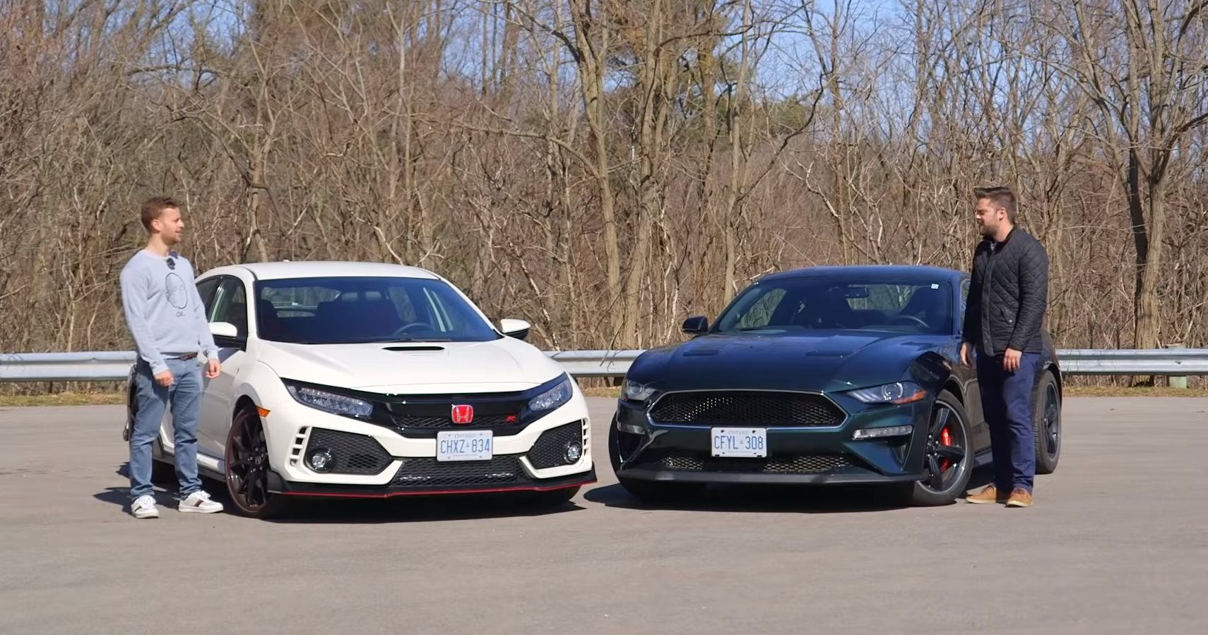 Honda Civic Type R Vs Ford Mustang Bullitt Which Car Would You Drive Video