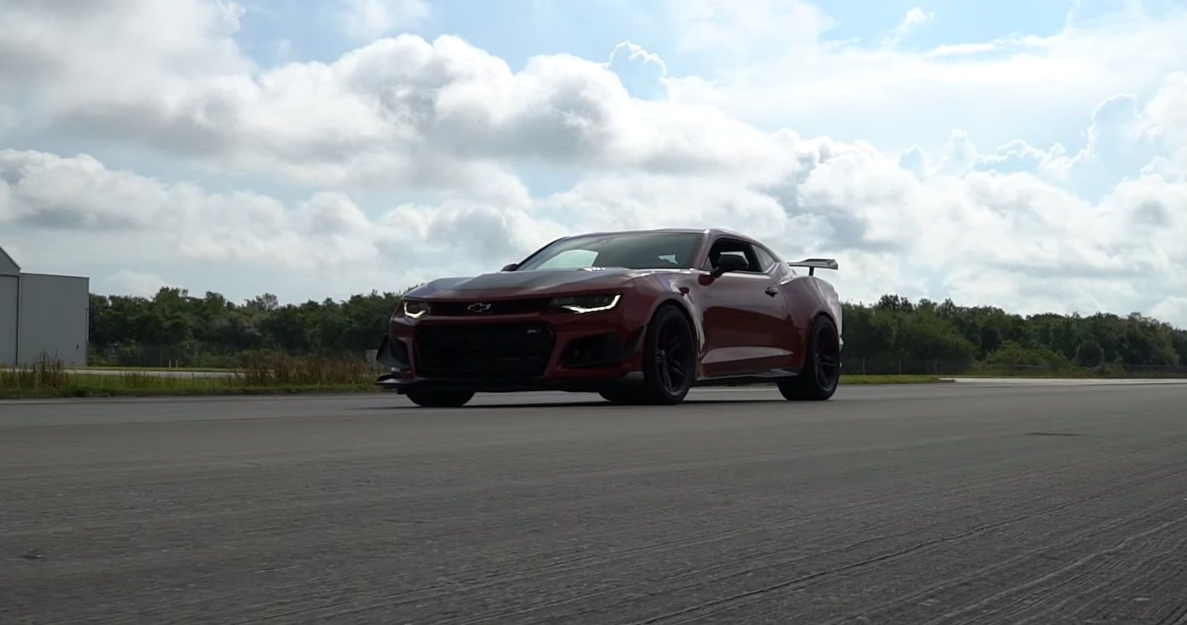 See The Chevrolet Camaro ZL1's True Power In HalfMile Top Speed Test