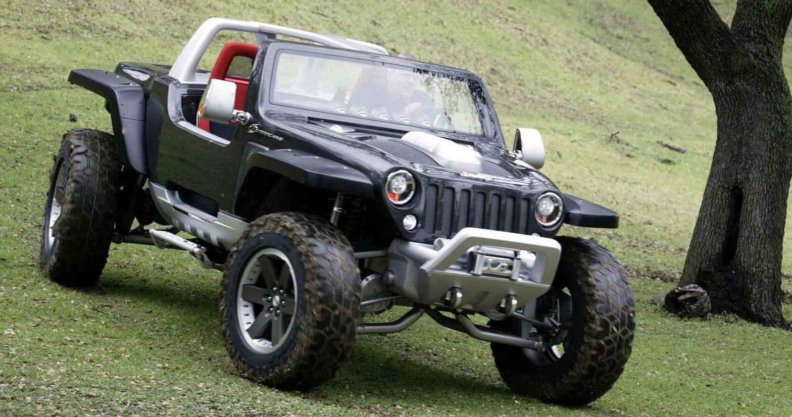 Before The Rivian Did Tank Turns There Was The Jeep Hurricane