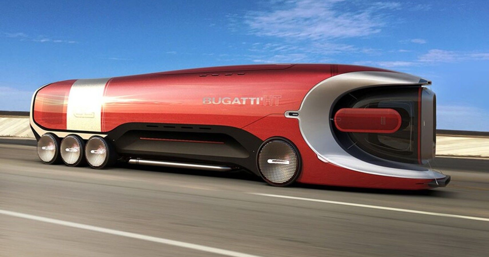 Check Out These Wild Bugatti Truck Renders | HotCars