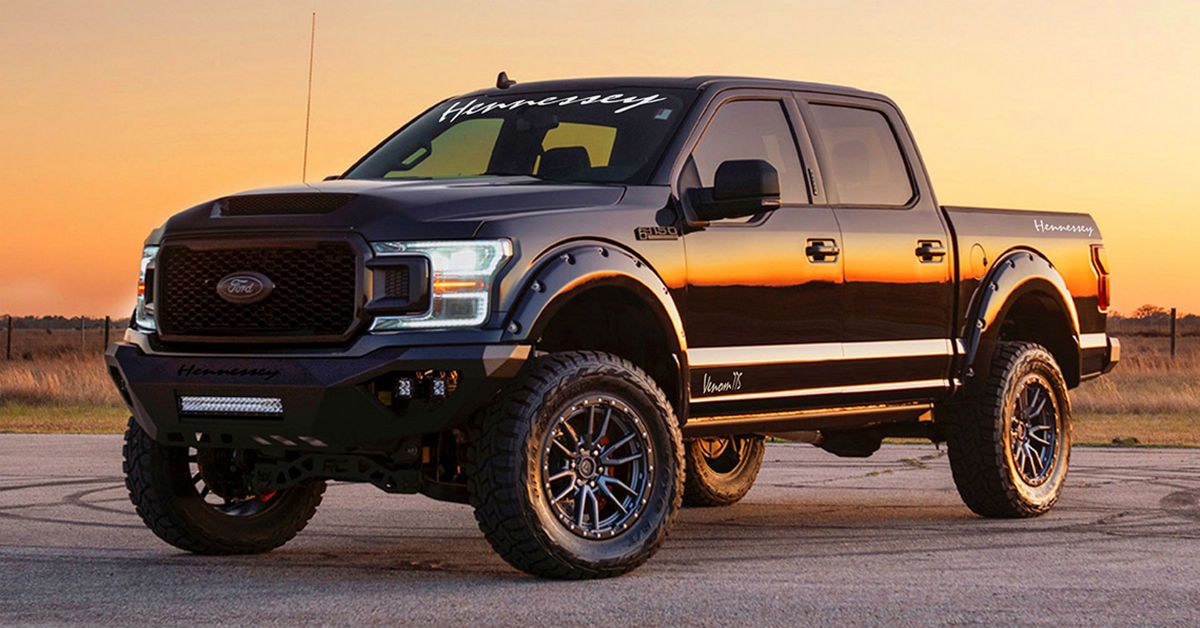 15 Facts And Figures About The 775 HP Hennessey Venom F150 Truck