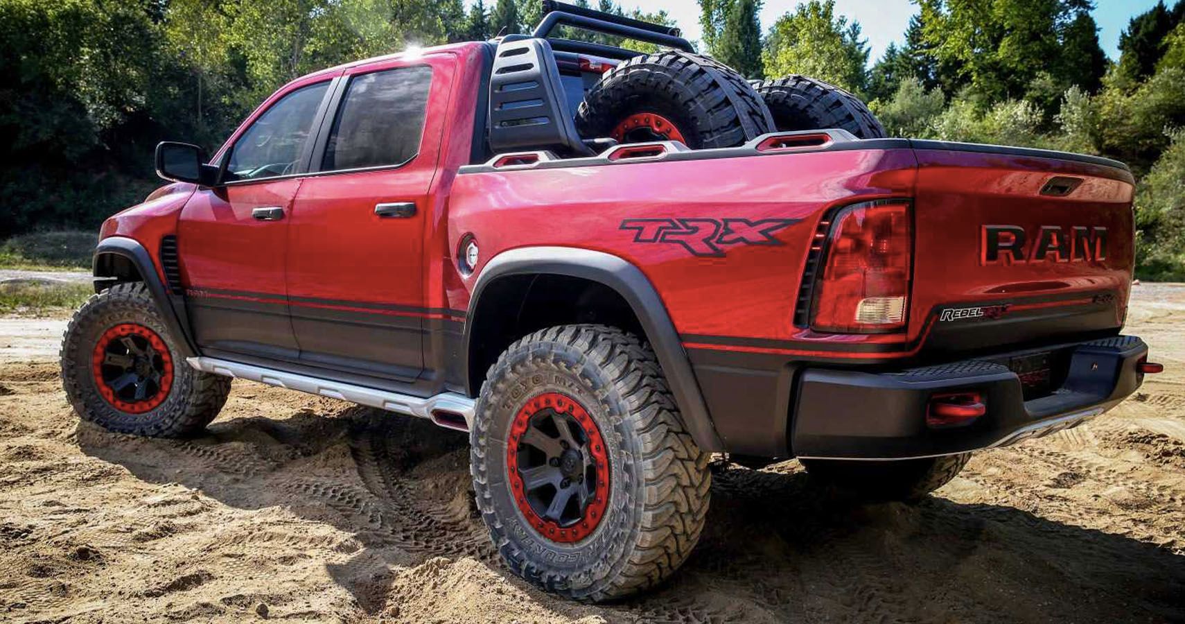 Rebel Trx Eats Ford Raptors In Hilarious Leaked Easter Egg