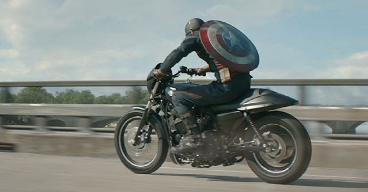 captain america motorcycle avengers