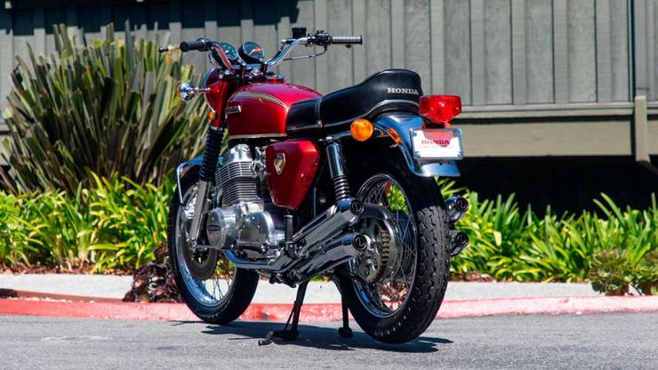 1969 Honda CB750 Quatre arrière