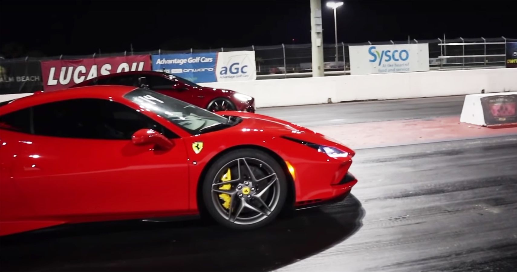Not Even "Cheetah Stance" Can Help This Tesla Model S Outpace A Ferrari F8 Tributo In Quarter ...