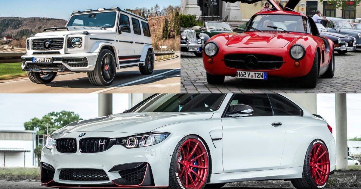 5 Mercedes-Benz Cars Modified To Perfection (5 Modified BMW's We'd