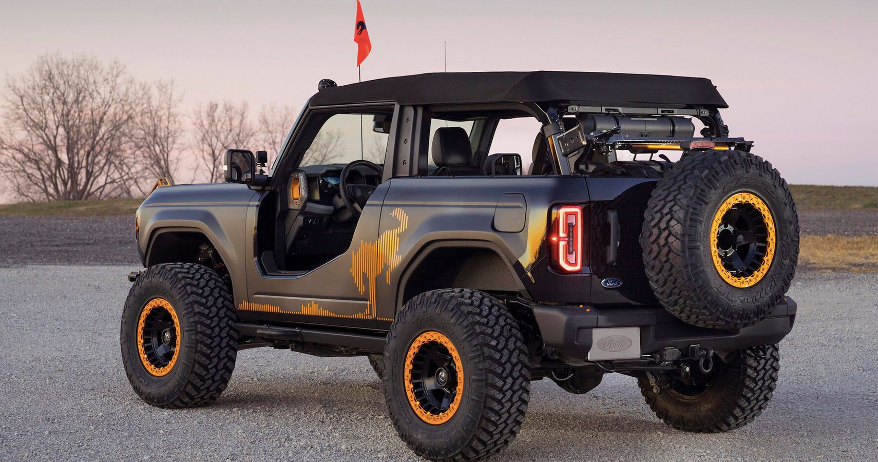 Ford Confirms SEMA Bronco Build's Bestop Soft Top Will Be Available At Launch