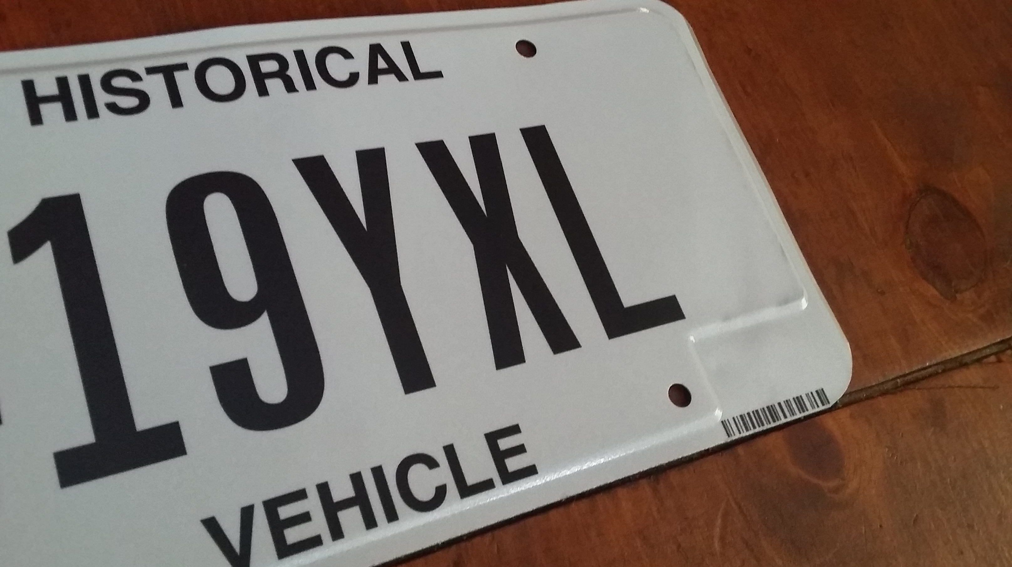 Historical Plates Explained And How To Register Your Car As Antique
