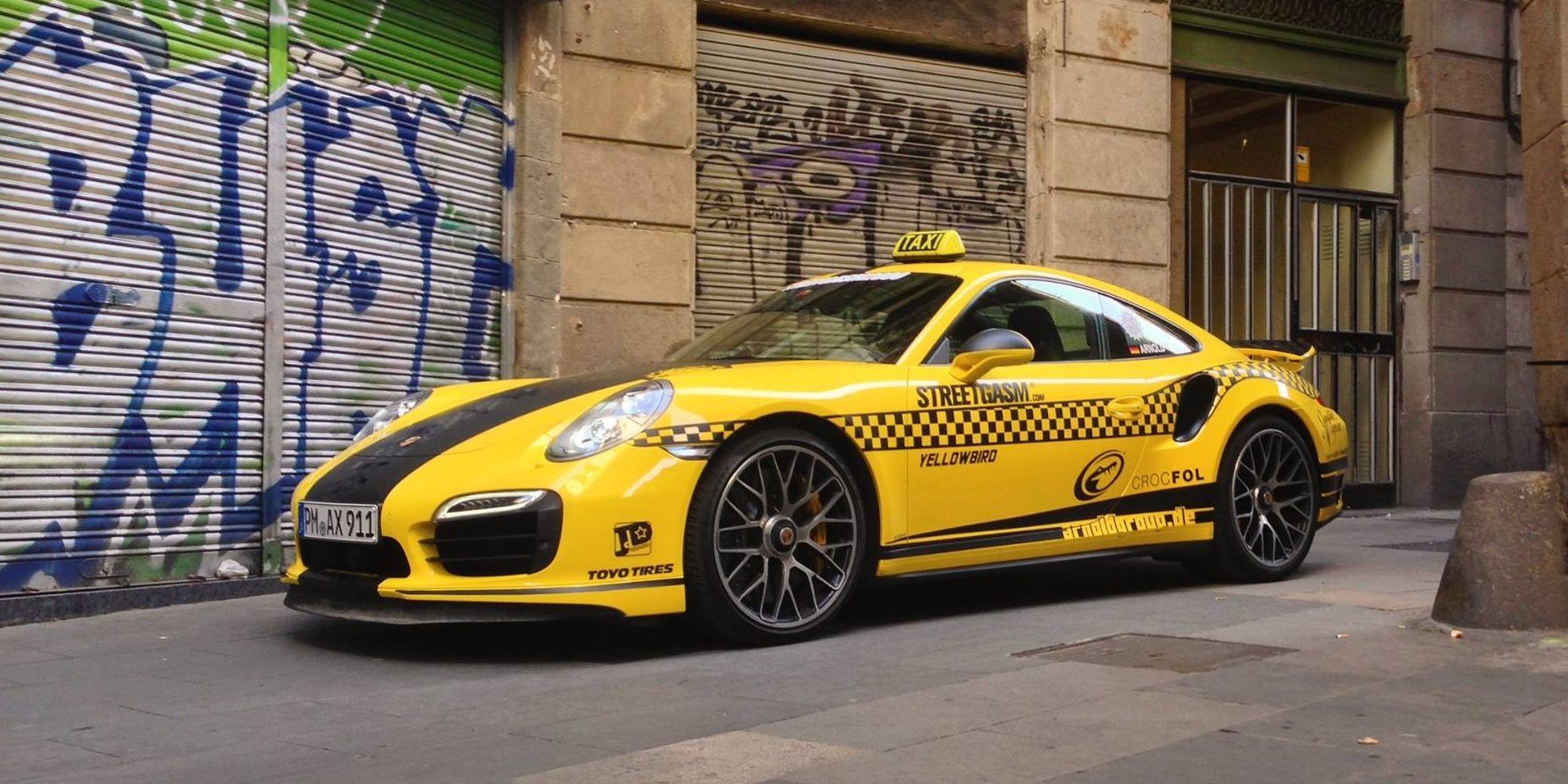 sport car taxi