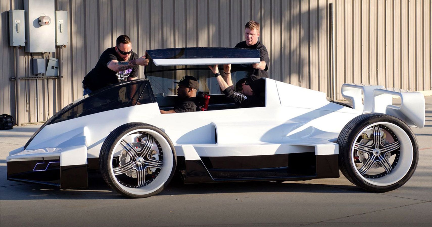 This Is The Full Story Behind 50 Cent's Jet Car HotCars