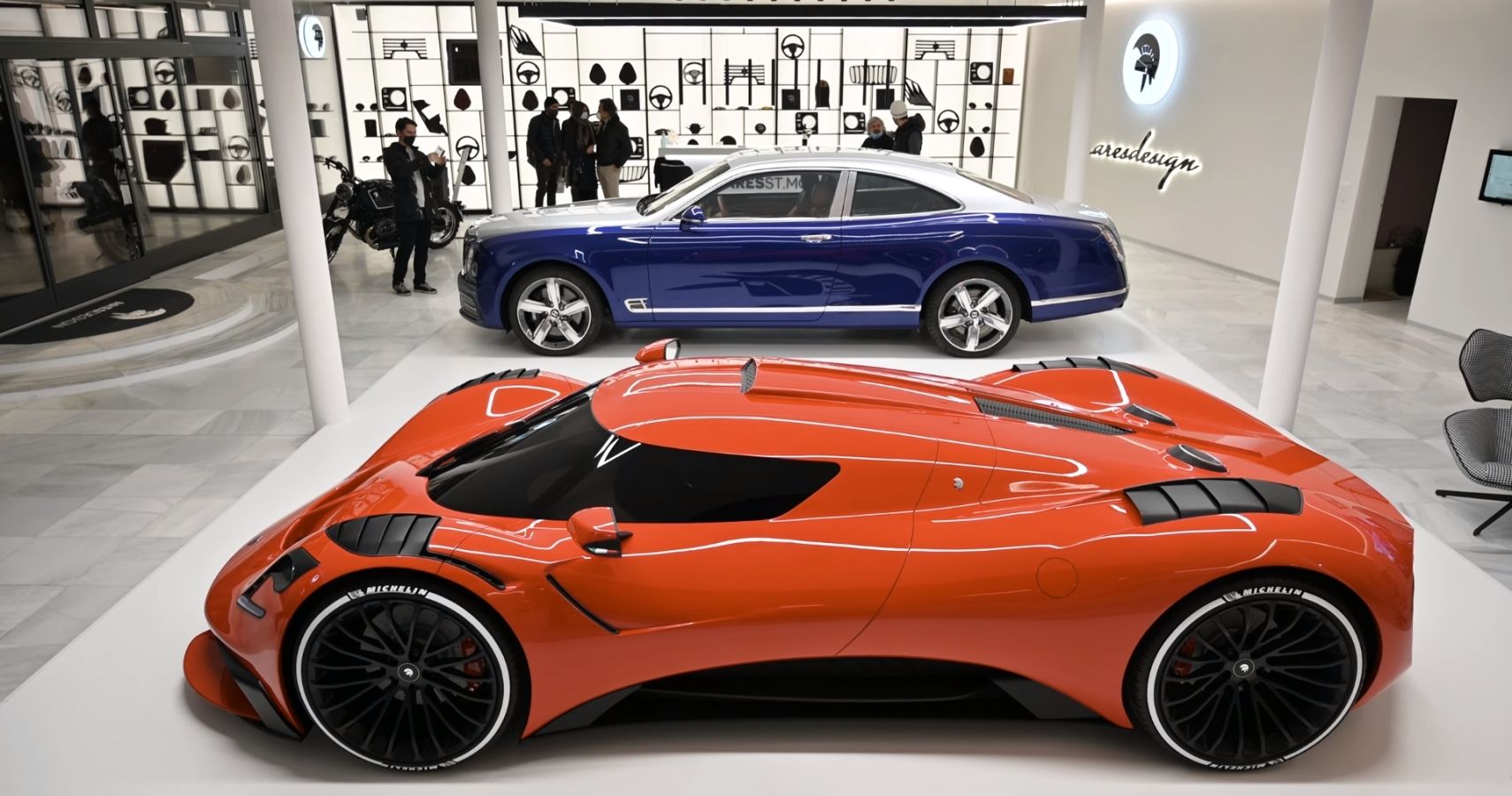 S1 Project Supercar And More Ares Vehicles On Display At New Swiss Showroom