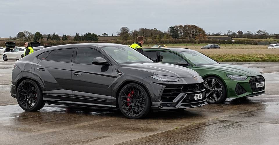 Carwow S Audi Rs6 Vs Lambo Urus Quarter Mile Race Shows It S Not Just About Power And Weight