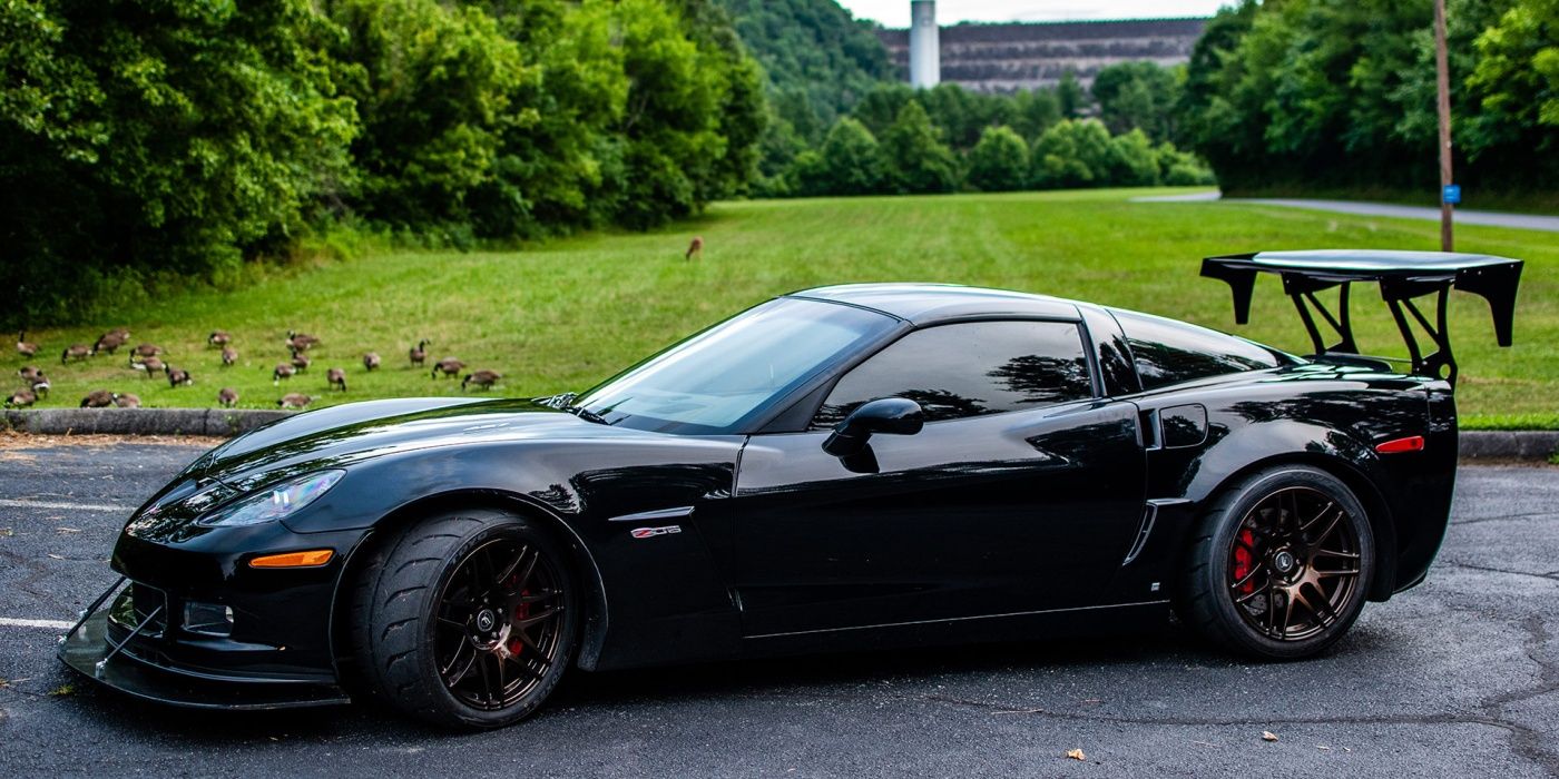 Chevrolet Corvette Tuning Black