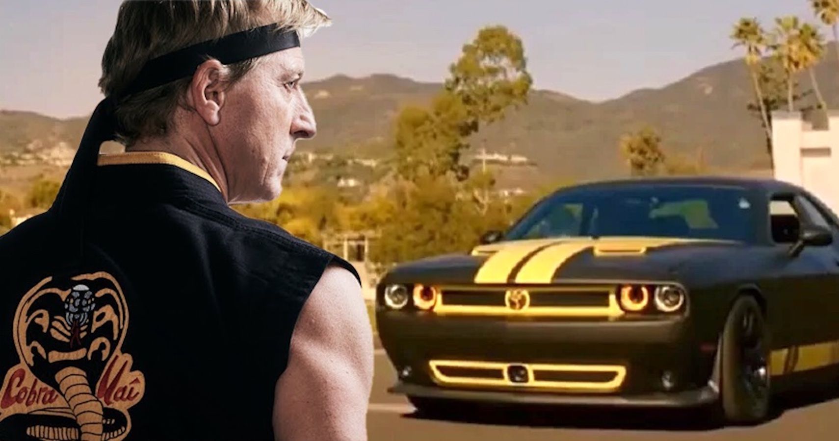 The coolest cars featured at the Cobra Kai are: